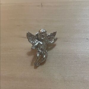 Kirks Folly Silver Angel Pin